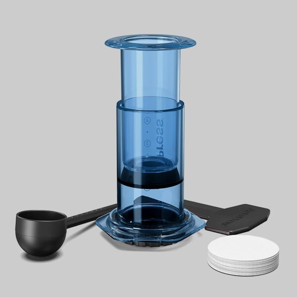 Simona x Aeropress Clear blue kit