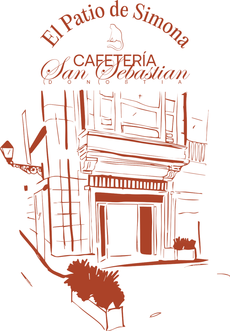 Illustration of the facade of El Patio de Simona